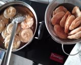 A picture of step 8 of Pinwheel Puris.