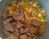 Foto del paso 5 de la receta: Salsa con carne