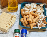 歡樂氣炸拼盤(甜不辣/板豆腐/香菇/杏飽菇)的食譜步驟1照片