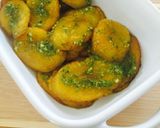 Foto del paso 4 de la receta: Maduritos al Pesto