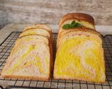 Foto langkah ke 14 dari resep (Sourdough Discard) Roti Tawar Angkak dan Kunyit.