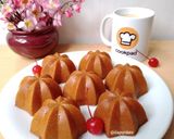 Foto langkah ke 5 dari resep Bolu Sakura Kukus (Eggless).