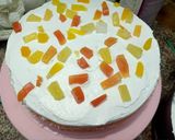 A picture of step 9 of Cocktail cream cake 🎂.