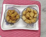 A picture of step 7 of Mithe khaje.