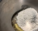 A picture of step 1 of Green peas kachori.