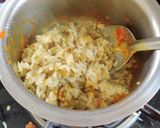A picture of step 1 of Rajasthani dal.