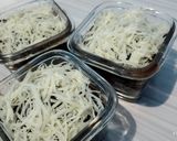 Foto langkah ke 5 dari resep Steamed Chocolate Cake / brownies kukus tanpa SP.