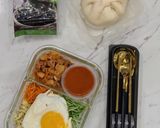 Hình bước làm 7 của món Bibimbap - Cơm Trộn Hàn Quốc