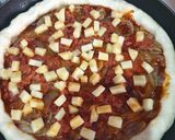 Foto langkah ke 11 dari resep Pizza Sosis Teflon.