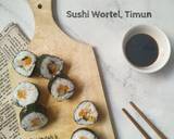 Cara Membuat Sushi Wortel Timun 5