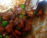 मशरूम चिल्ली (mushroom chilli recipe in Hindi) रेसिपी चरण 4 फोटो