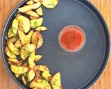 A picture of step 5 of Crispy Potatoes- quick snacks.