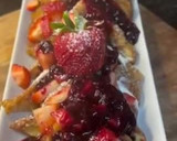 A picture of step 7 of Berry cheesecake French toast.