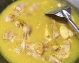 Foto langkah ke 3 dari resep Ayam ungkep lengkuas.