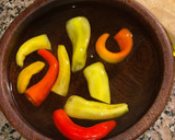 Foto del paso 2 de la receta: Ajíes al vinagre 🌶