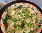 Foto langkah ke 5 dari resep Egg tofu stuffed prawn ball.