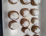 Une image de l'étape 3 de Champignons farcis au chèvre et au miel.