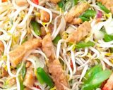Foto langkah ke 3 dari resep Tumis touge buncis tempe sehat.