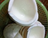 Hình bước làm 1 của món Mứt dừa ngũ sắc