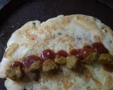 A picture of step 3 of Soya wrap Pancake.