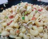 A picture of step 3 of Chicken veggies macroni.