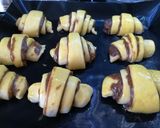 Fahéjas kelt kifli recept fázis 2 fotója