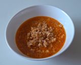 Hình bước làm 1 của món BÁNH CANH mặn nước cốt dừa