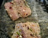 A picture of step 3 of Grilled Fish with tangy orange- garlic-butter sauce.