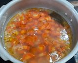 A picture of step 4 of Carrot Ginger Soup.