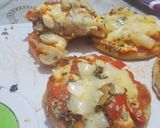 A picture of step 9 of Mini pan pizzas.