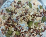 A picture of step 2 of Chia seeds with apple healthy breakfast.