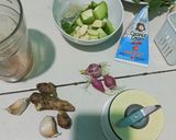 Foto langkah ke 1 dari resep Bobor bayam labu siam.