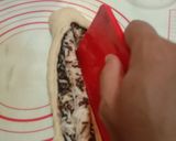Foto langkah ke 5 dari resep Roti Kepang Coklat Keju Tanpa Ulen Dengan Minyak.