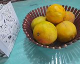 A picture of step 1 of Grapefruit bowl.