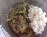 Foto del paso 7 de la receta: Carne de puerco en salsa verde y nopales!
