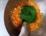 A picture of step 3 of Punjabi Palak Paneer.