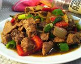 Foto langkah ke 3 dari resep Sapi Lada Hitam.