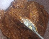 A picture of step 4 of Coconut, besan sheera barfi.