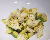 Foto del paso 2 de la receta: Ensalada fresca y distinta con patatas asadas con trufa