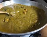 A picture of step 17 of Dhaba Style Palak Paneer.