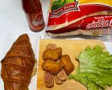 Foto langkah ke 1 dari resep Sandwich croissant 🥪🥐.