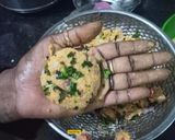 A picture of step 5 of Poha Donut Vada.
