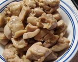 A picture of step 3 of Lauren's Chicken Stroganoff.