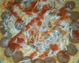 Foto langkah ke 4 dari resep Pizza teflon ala rumahan.