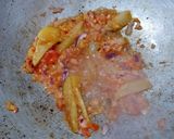 A picture of step 3 of Papad ki Sabzi/ Papar Curry Recipe / Papor er Dalna.