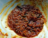 A picture of step 3 of Puli Inji / Ginger Chutney.