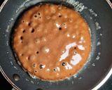 A picture of step 4 of Chocolate Pancakes.