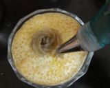 A picture of step 4 of Layered Sago/Sabudana Puding for Vrat.