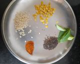 A picture of step 2 of Schezwan sandwich dosa.