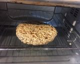 Foto del paso 4 de la receta: Arepa fit de avena con semillas de chía.. rellena de huevos revueltos con vegetales 🍅 y café ☕️